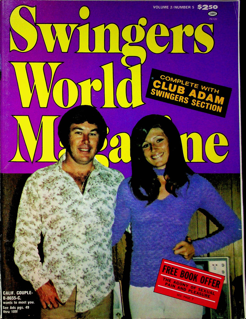 Swingers World Magazine Vol.2 No.5 Roy & Colleen July 1975 030223RP