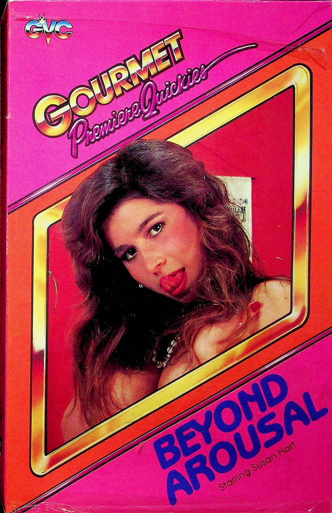 Adult VHS Movie Gourmet Premiere Quickies Beyond Arousal Ft. Susan Hart & Diva 1986 By Gourmet Video  030623RPVHS3