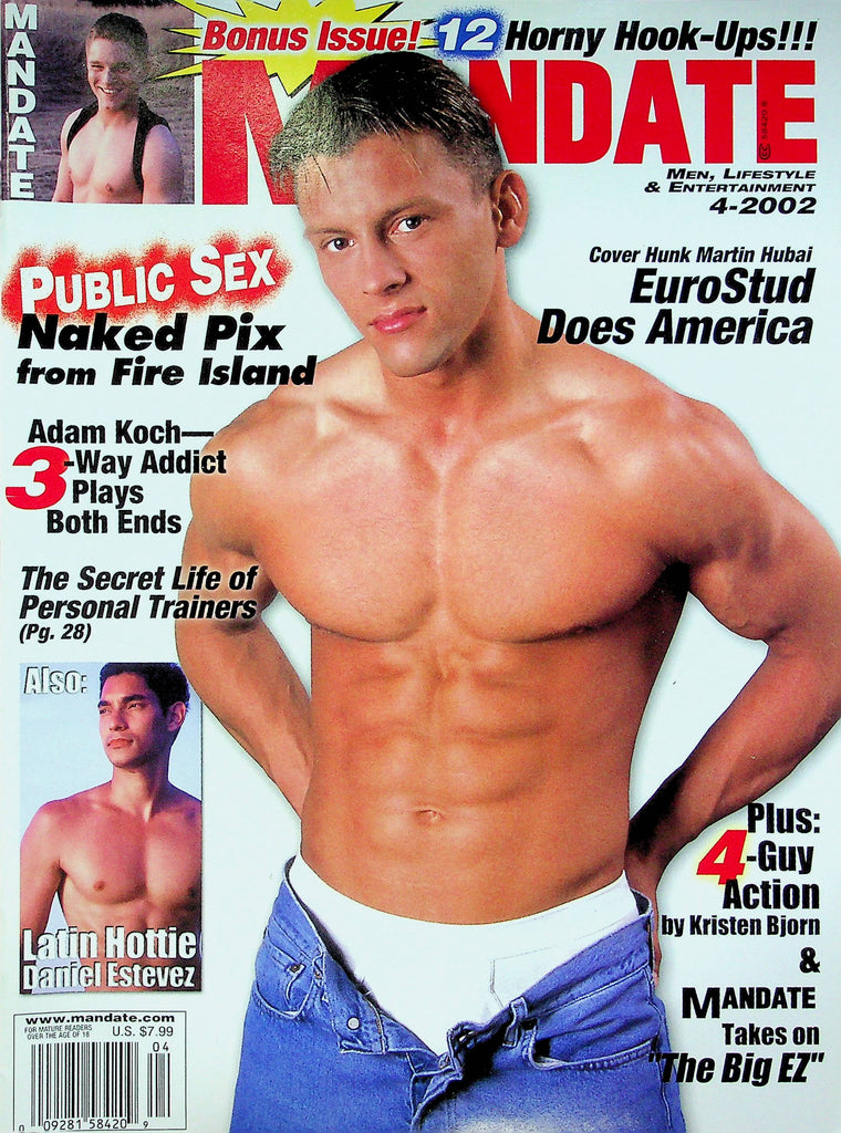 Mandate Magazine Martin Hubai & Adam Koch April 2002 0621122RP