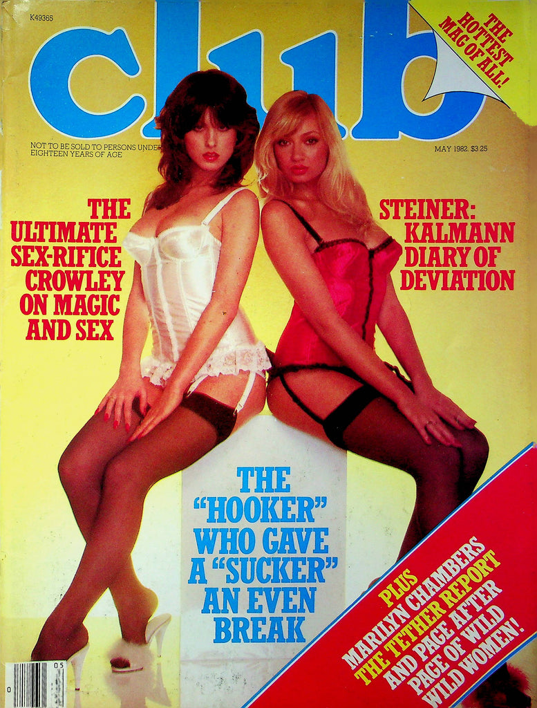 Club Magazine Nadia Carmen & Nancy May 1982 020523RP