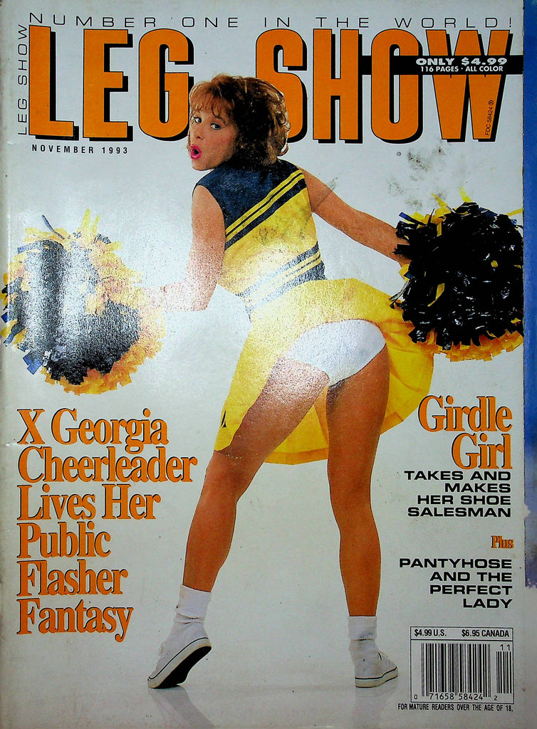 Leg Show Magazine Lana Monica & Lisa Lipps November 1993 112922RP2