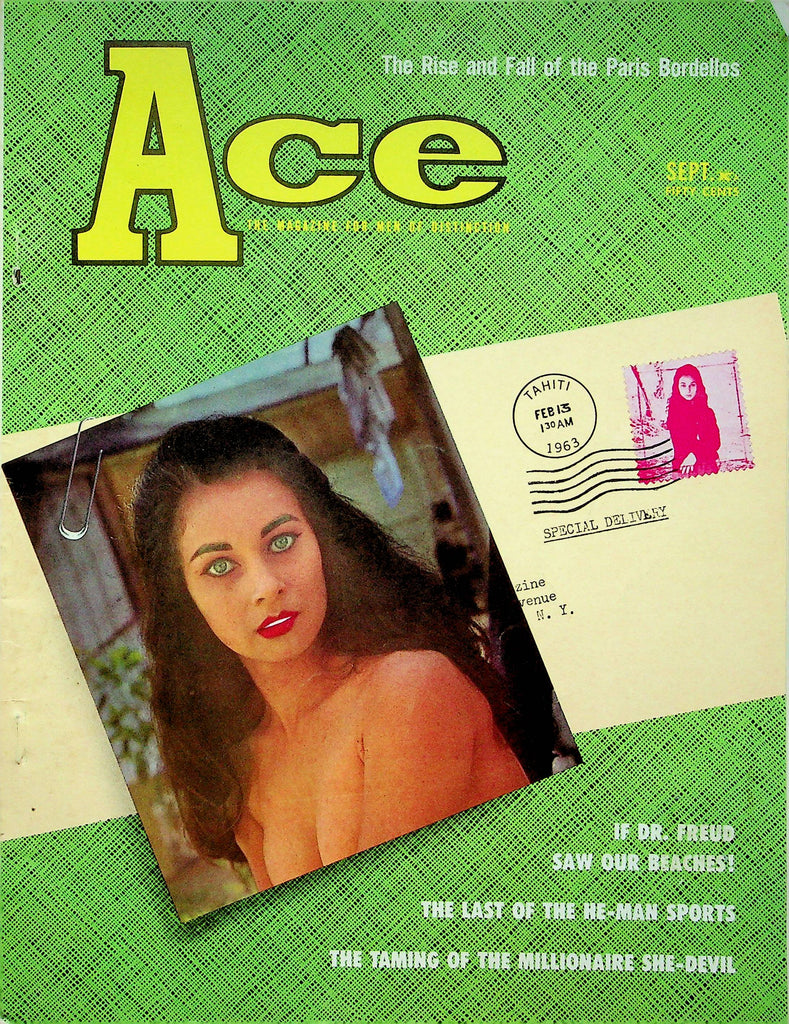 Ace Magazine Millionaire She-Devil September 1963 061622RP