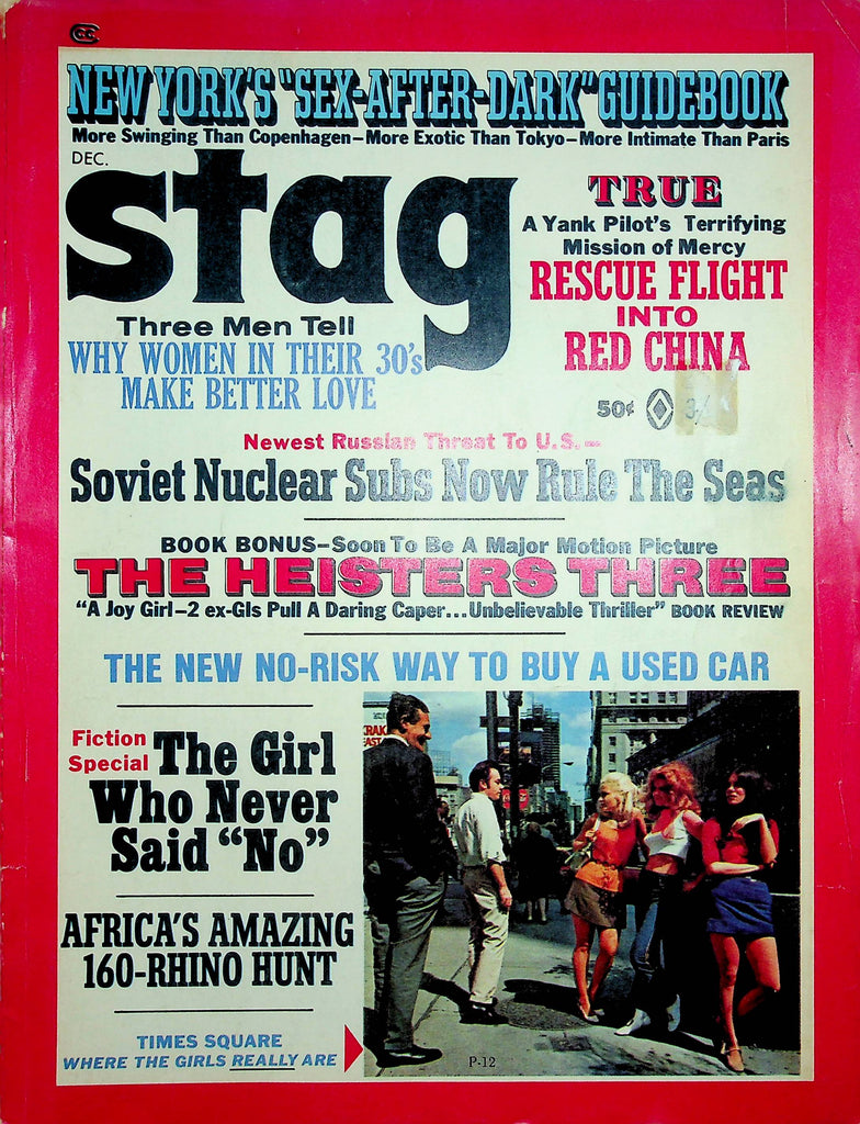 Stag Magazine The Heisters Three December 1969 100422RP