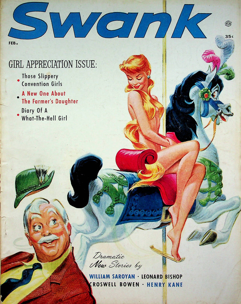 Swank Magazine Women Appreciation Issue  William Saroyan February 1957 052322RP