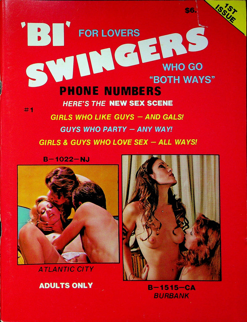 Bi Swingers Magazine Personal Ads Issue #1 1983 030223RP hq photo