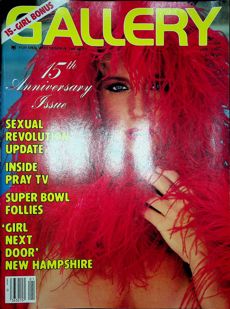 Gallery Magazine 15th Anniversary January 1987 092922RP