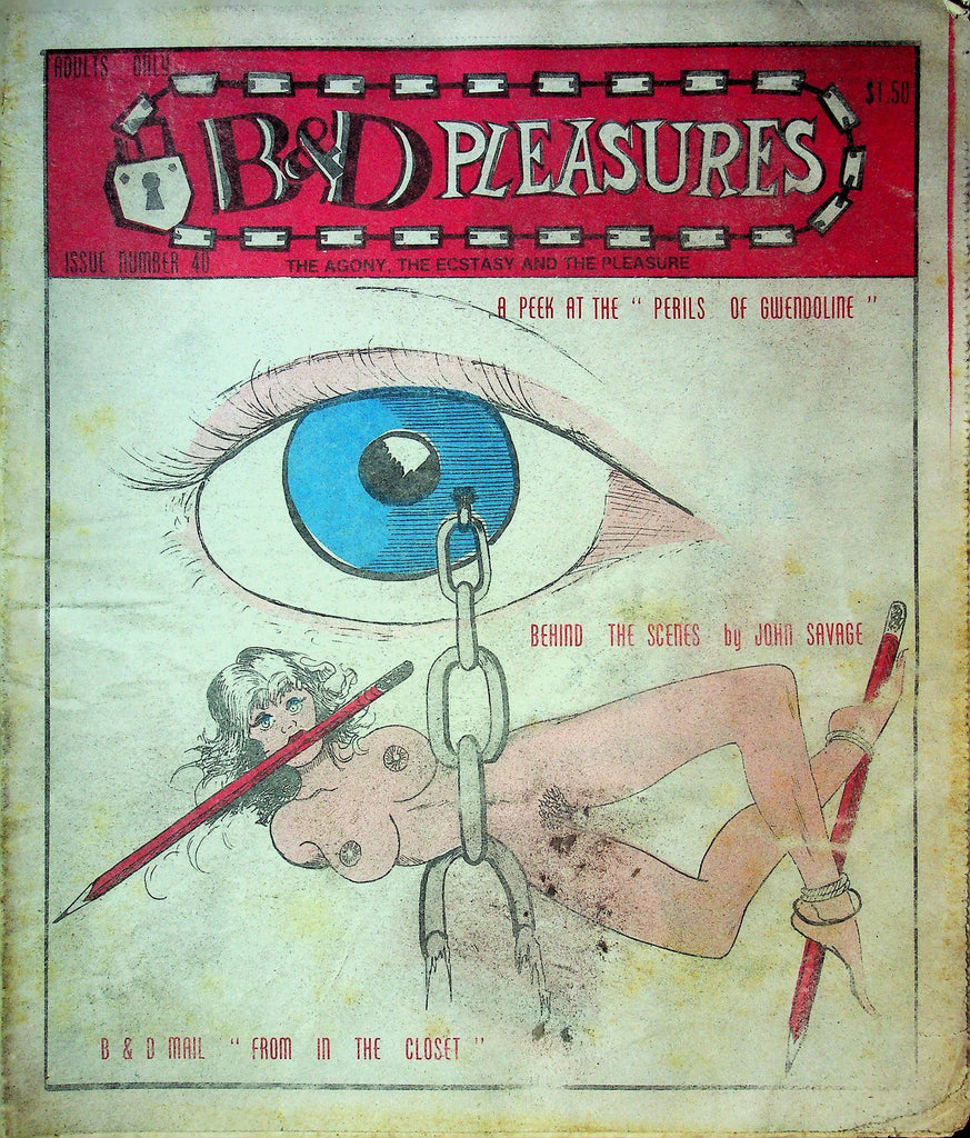Swinger Newspaper B&D Pleasures Perils Of Gwendoline Issue #40 021023RP