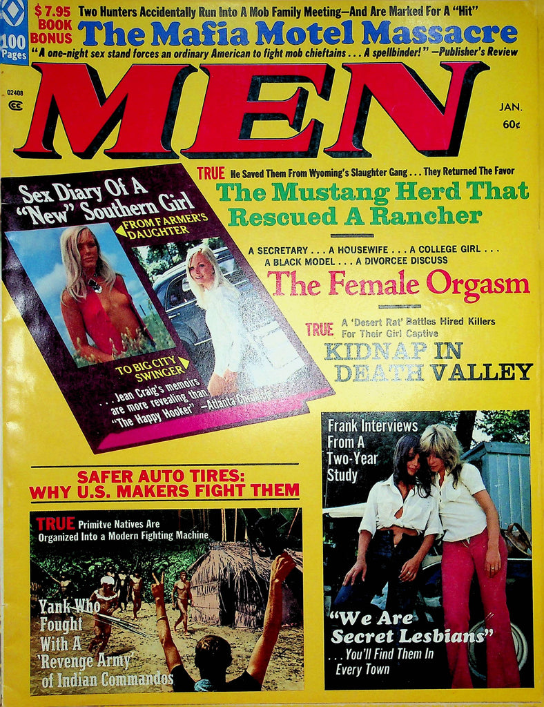 Men Magazine The Female Orgasm January 1973 100422RP