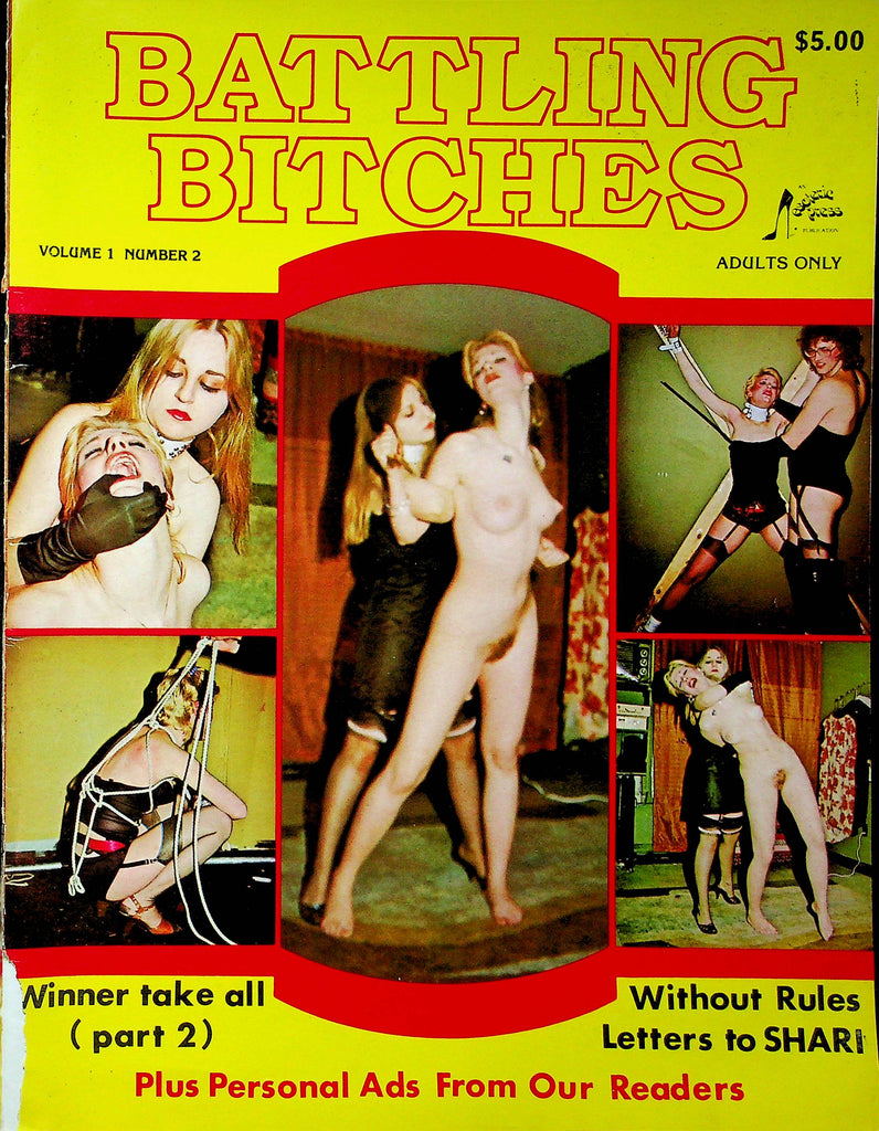 Battling Bitches Magazine Winner Take All Part 2 Vol.1 No.2 good reading copy 022323RP
