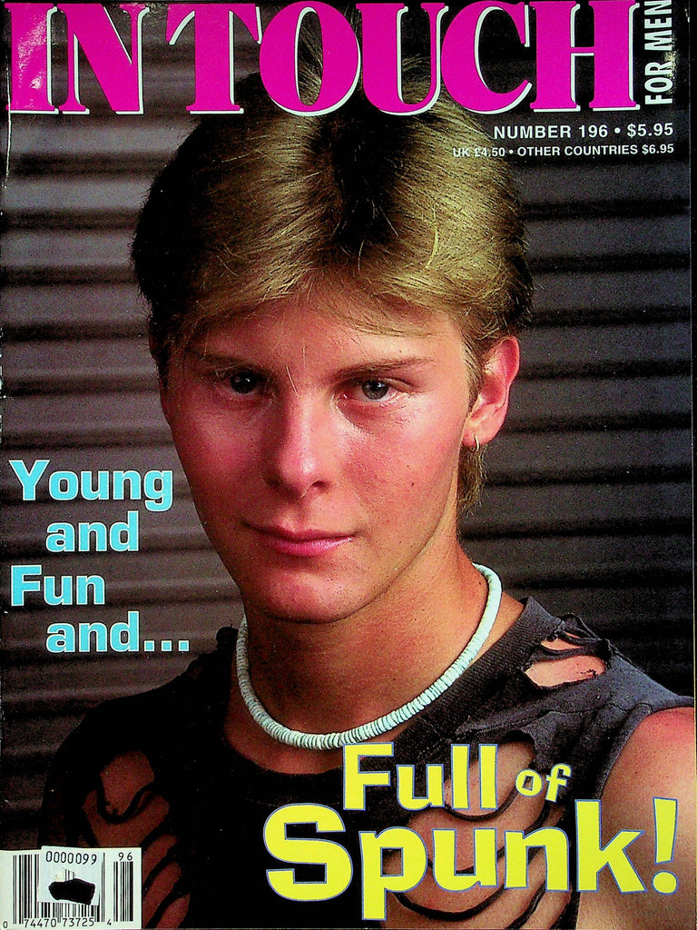 In Touch Adult Magazine Scott Wilder Naoul Williams #196 August 1993 062022RP