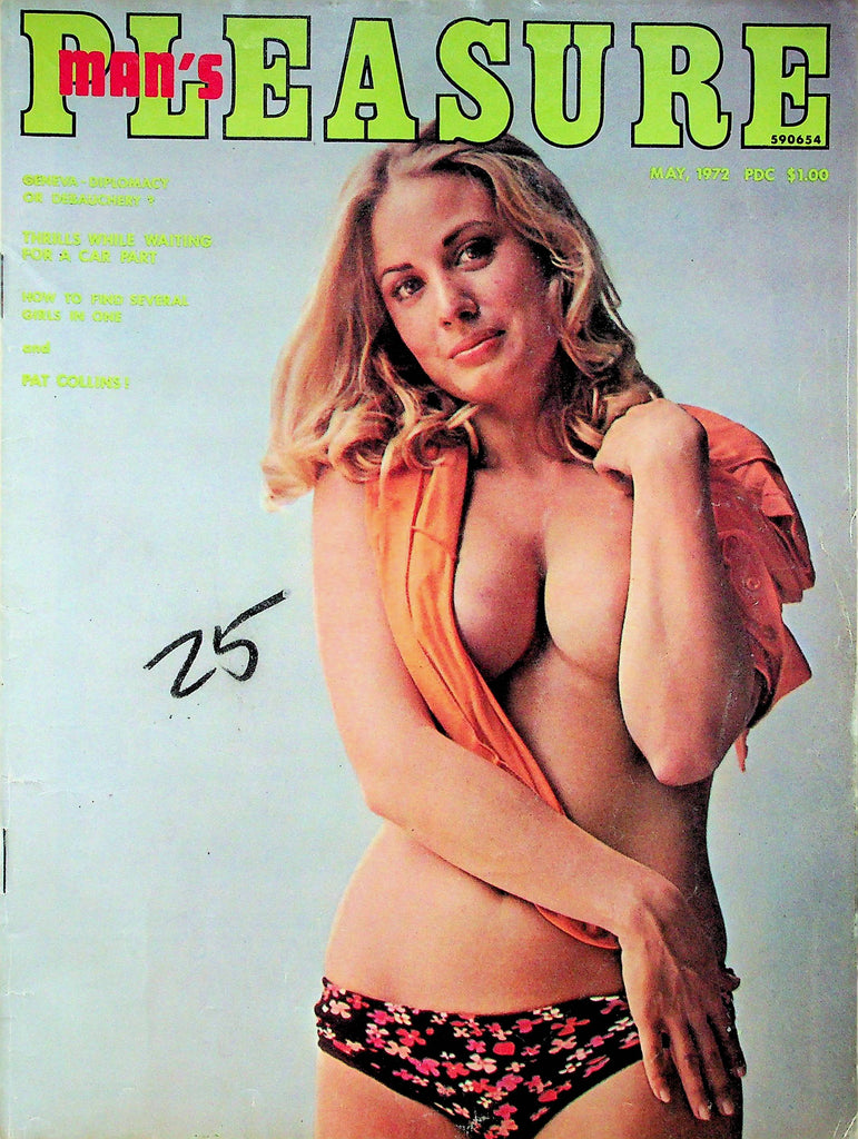 Man's Pleasure Magazine Pat Collins & Scottish Lass May 1972 061622RP