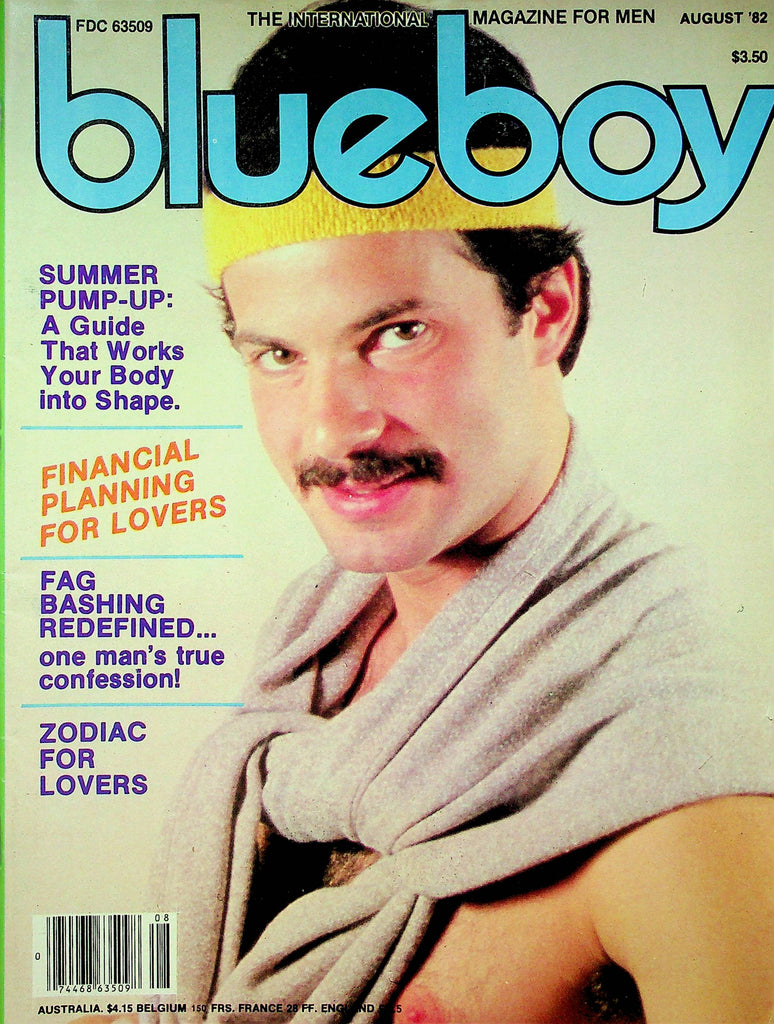 Blueboy Magazine Larry Steve & Randy August 1982 061322RP