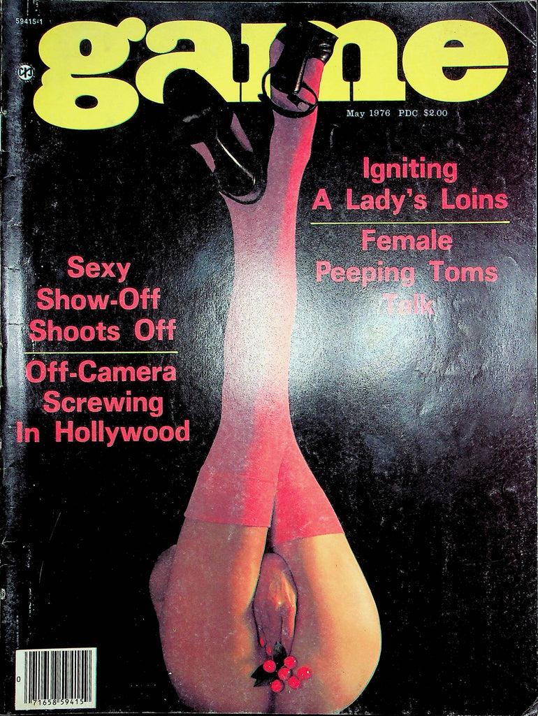 Game Magazine Jim Buckley & Maria Josie May 1976 092922RP