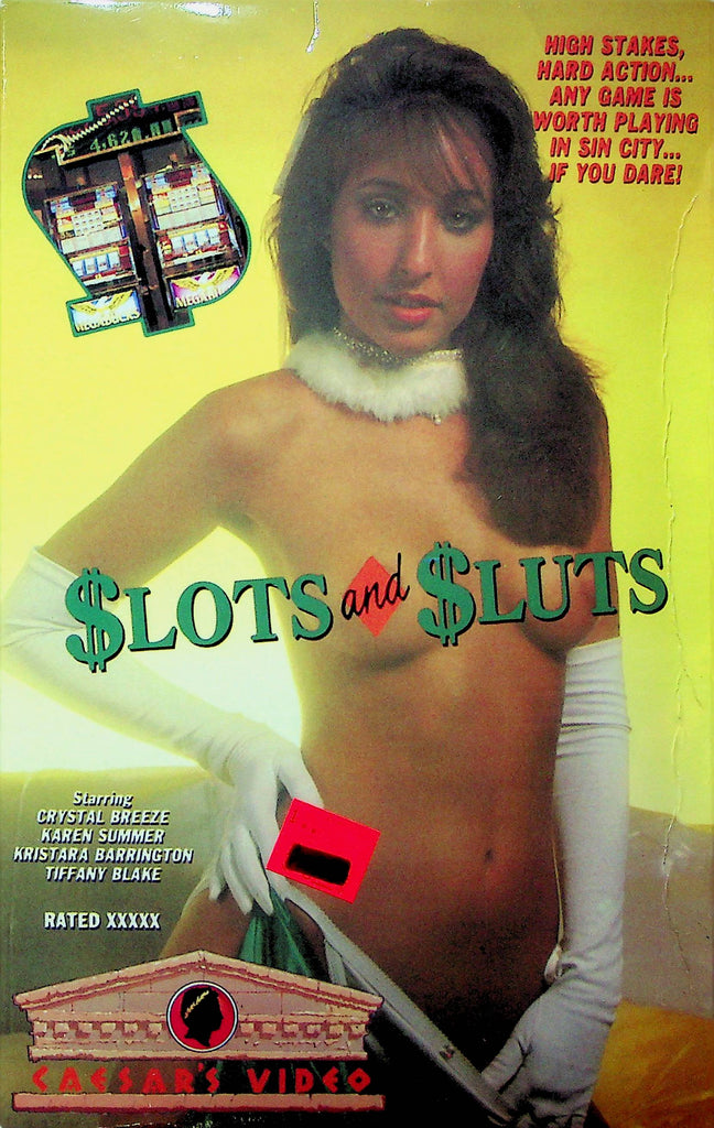 Adult VHS Movie $lots & $sluts Ft. Crystal Breeze & Karen Summer By Caesar's Video 030823RPVHS4