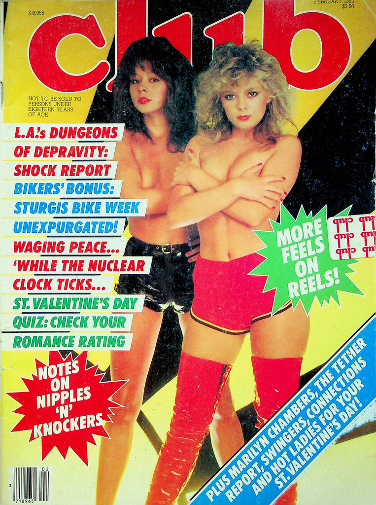 Club Magazine Sturgis Bike Week & St. Valentine's Day February 1983 010923RP
