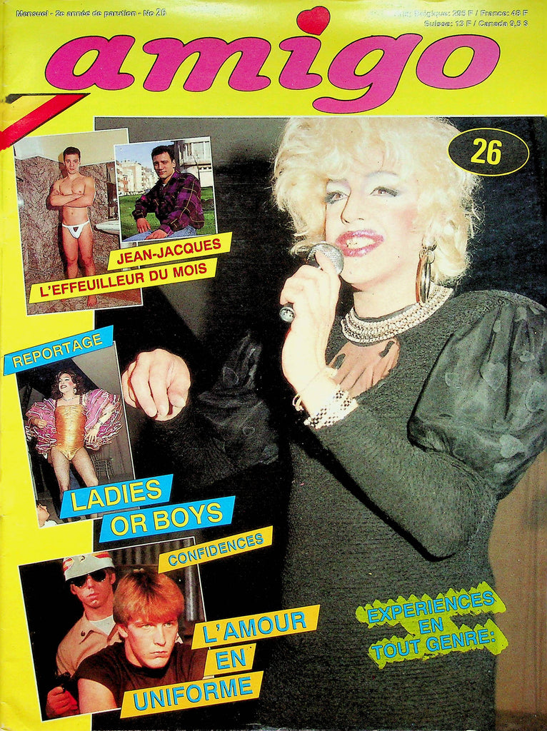 Amigo French Magazine Jean-Jacques No.26 051022RP