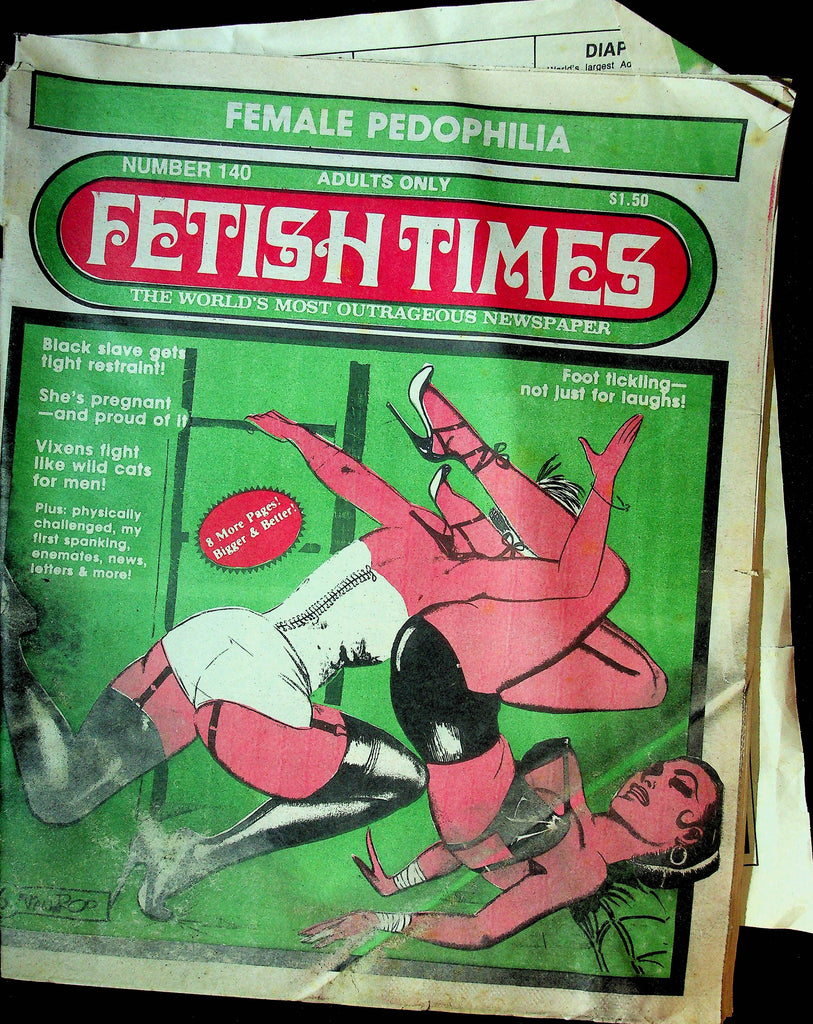 Oversized Swinger Newspaper Fetish Times No.140 021023RP