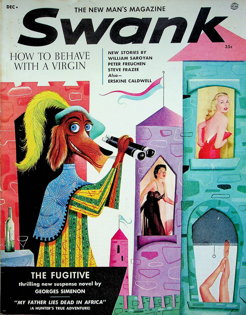 Swank Magazine How To Behave With A Virgin December 1955 061322RP