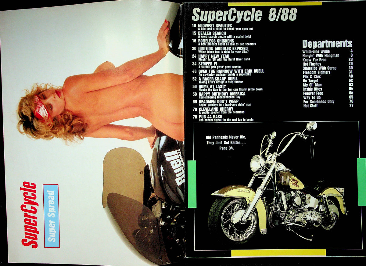 SuperCycle Magazine Erik Buell's Harley August 1988 060922RP – Mr-Magazine