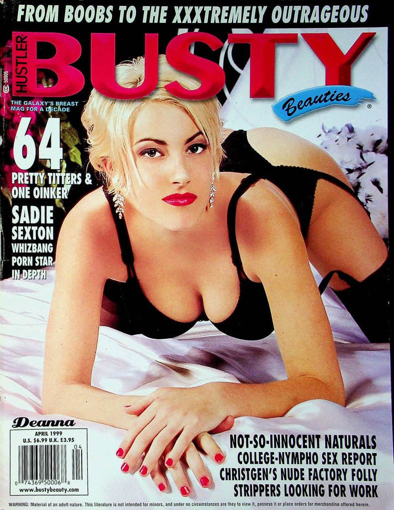 Hustler Busty Beauties Magazine Sadie Sexton & Tonya April 1999 030123RP