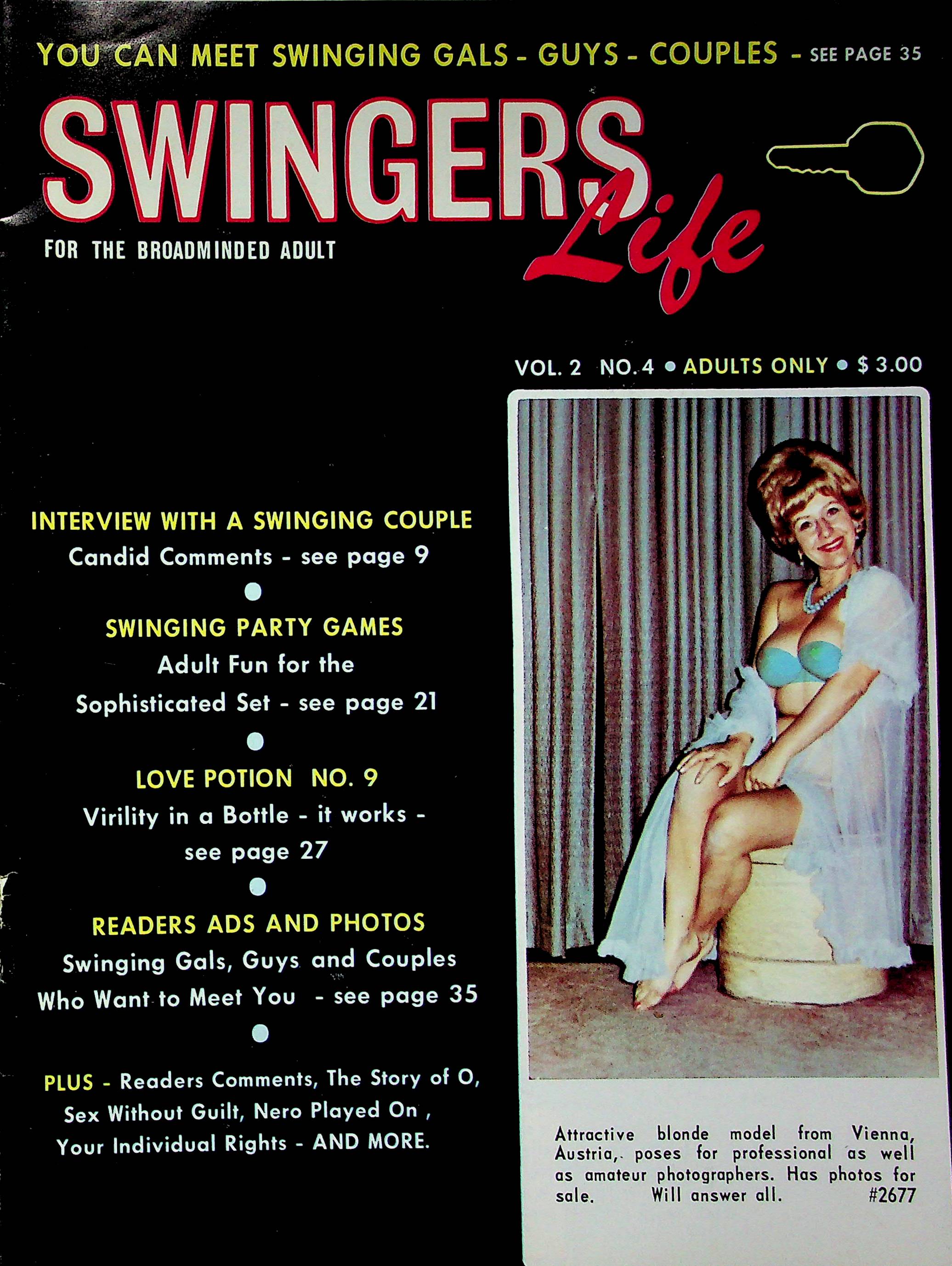 Swingers Life Magazine Vol.2 No.4 1967 030223RP image
