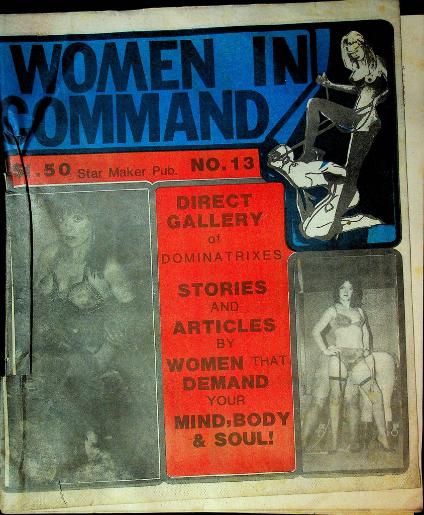 Oversized Swinger Magazine Women In Command Issue #13 021023RP