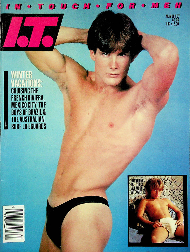 In Touch Adult Magazine Mike Saunders Randy Page & Neal Faber #87 January 1984 062022RP