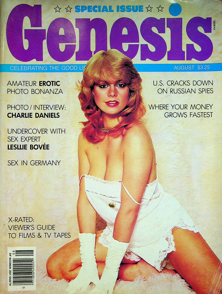 Genesis Magazine Charlie Daniels & Lesllie Bovee August 1982 060822RP