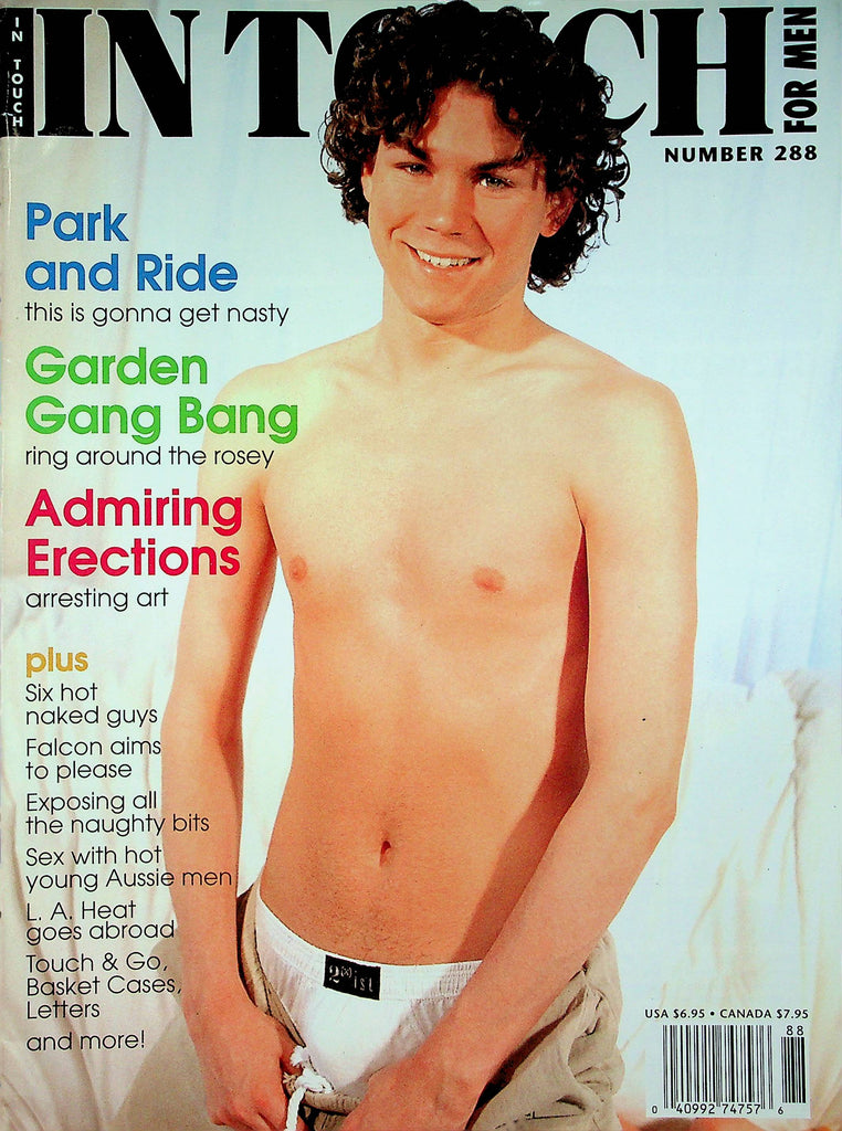 In Touch Adult Magazine Court Logan & Nelson Leme #288 June 2001 062022RP