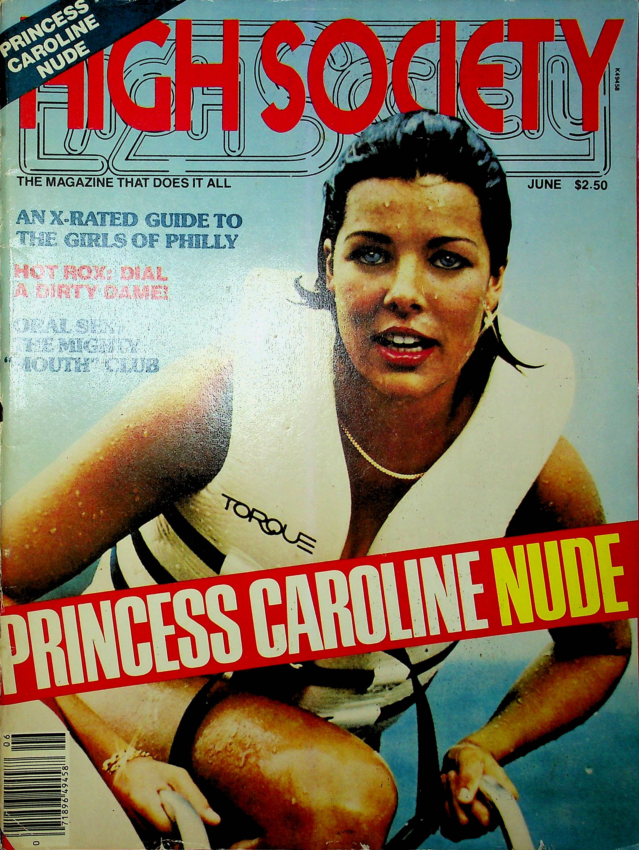 High Society Magazine Princess Caroline & Tina & Hot Rox June 1979 123022RP