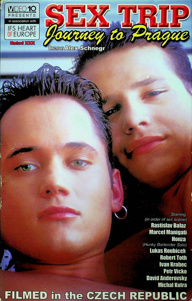 Gay Adult VHS Movie Sex Trip Journey To Prague Ft. Rastislav Balaz & Marcel Manigati 2000 By Video 10 Dist. 032423RPVHS3