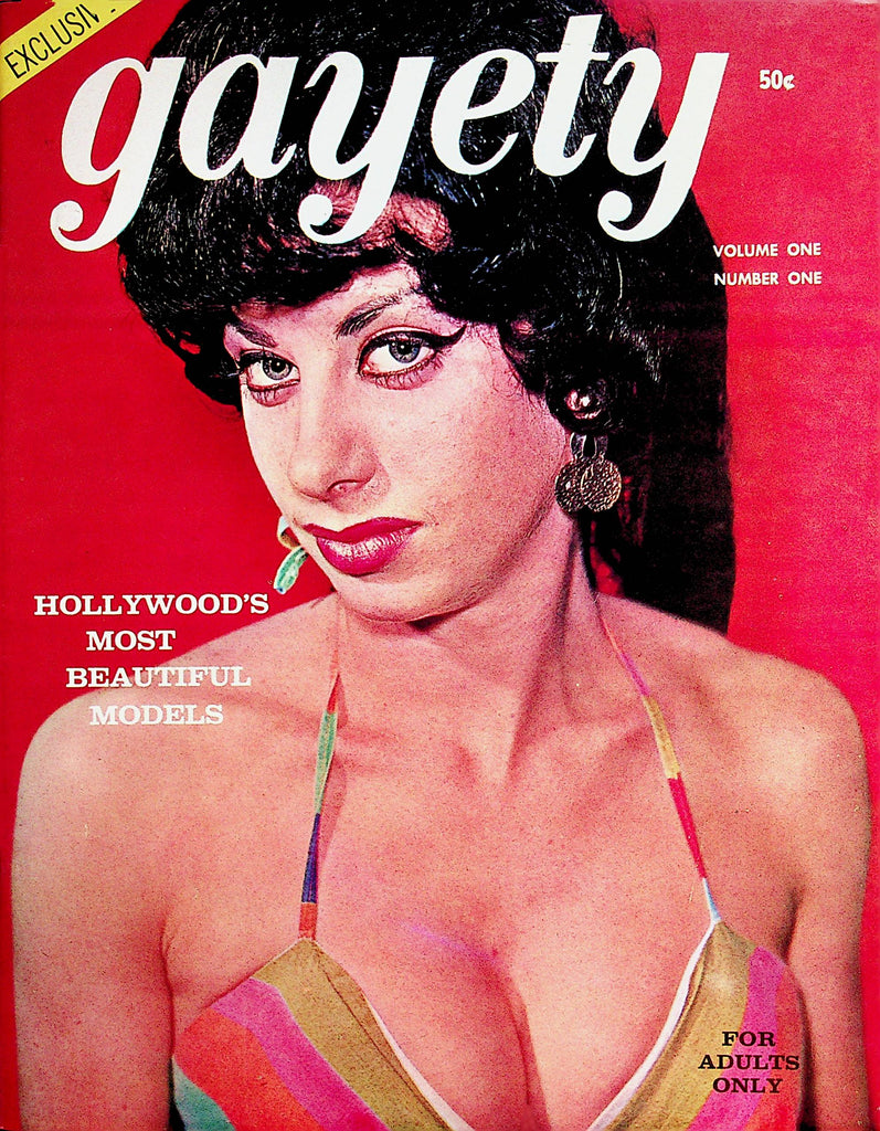 Gayety Busty Magazine  Hollywood's Most Beautiful Models  Covergirl Candy  vol.1 #1  1961   062822lm-p