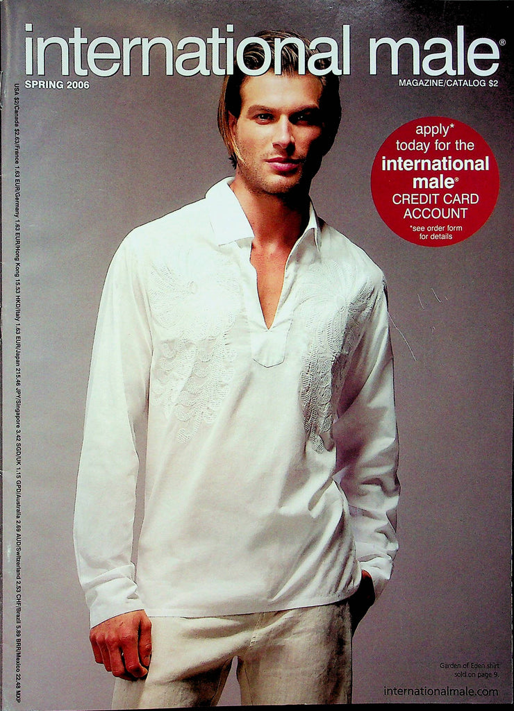International Male Fashion Catalog Spring 2006 062022RP