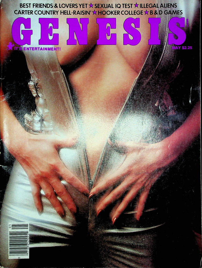 Genesis Magazine Richard Price & Misty & Juliet May 1979 093022RP