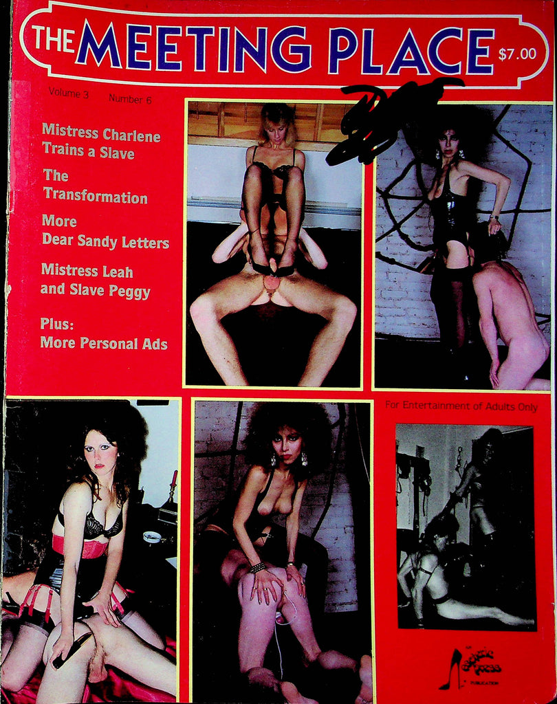 The Meeting Place Magazine Mistress Charlene Vol.3 No.6 1986 021323RP
