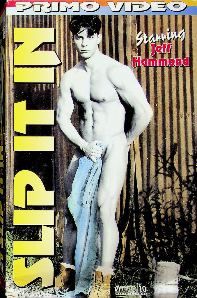 Gay Adult VHS Movie Primo Video Presents Slip It In Ft. Jeff Hammond & Eric Harris 1995 By Marc Fredrics Prod. 032223RPVHS3