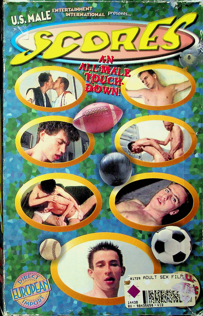 Gay Adult VHS Movie Scores 1997 By U.S. Male Ent. 032423RPVHS3