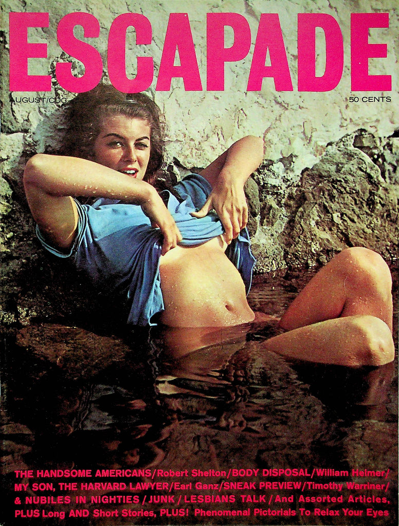 Escapade Magazine Carole Durst & The Harvard Lawyer August 1963 062022RP
