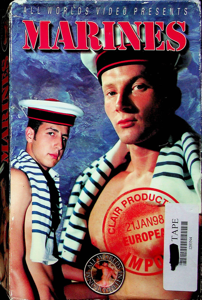 Gay Adult VHS Movie All Worlds Video Presents Marines 1997 032223RPVHS3