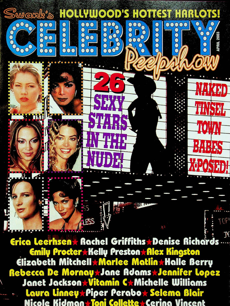 Swank Magazine Celebrity Peepshow Supplement 26 Sext Stars April 2003 081322RP