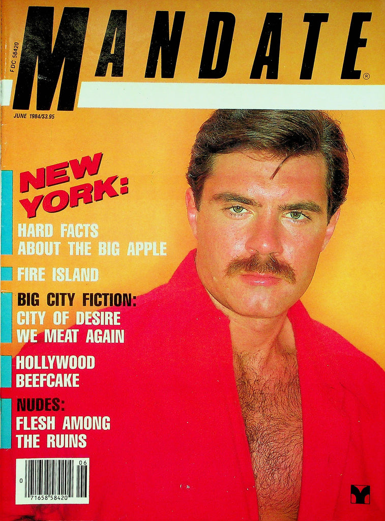 Mandate Magazine Glen Steers & Glen June 1984 W/Centerfold 061522RP
