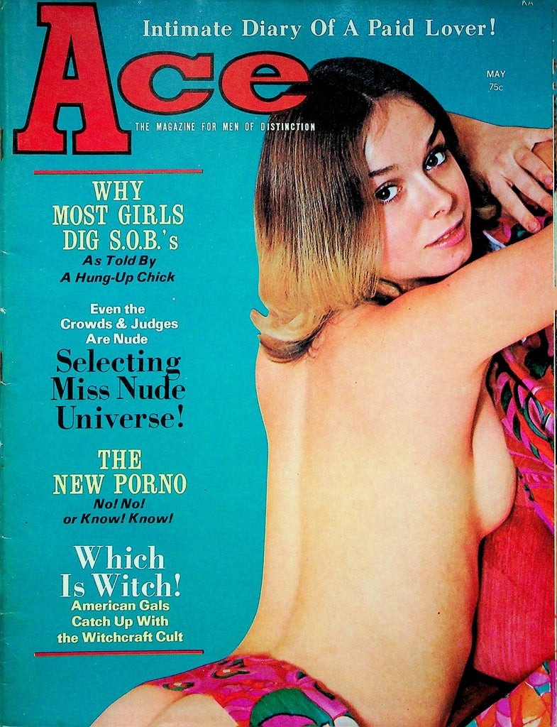 Ace Magazine Monica Gayle & Gangland Molls Of The '70s May 1971 062022RP