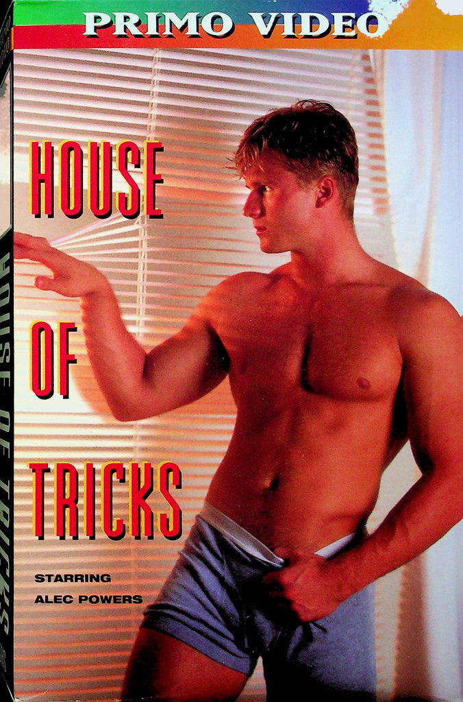 Gay Adult VHS Movie House Of Tricks Ft. Alec Powers & Jerod Williams 1993 By Primo Video 032323RPVHS4