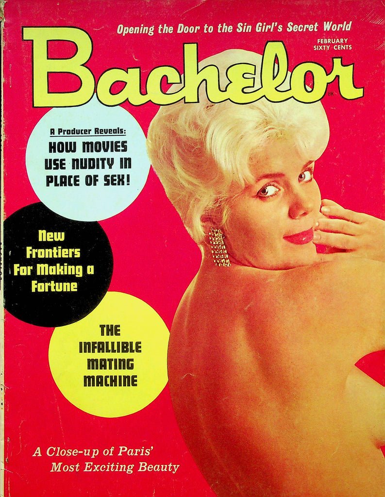 Bachelor Magazine February 1965 The Door To The Sin Girl's Secret World 051022RP