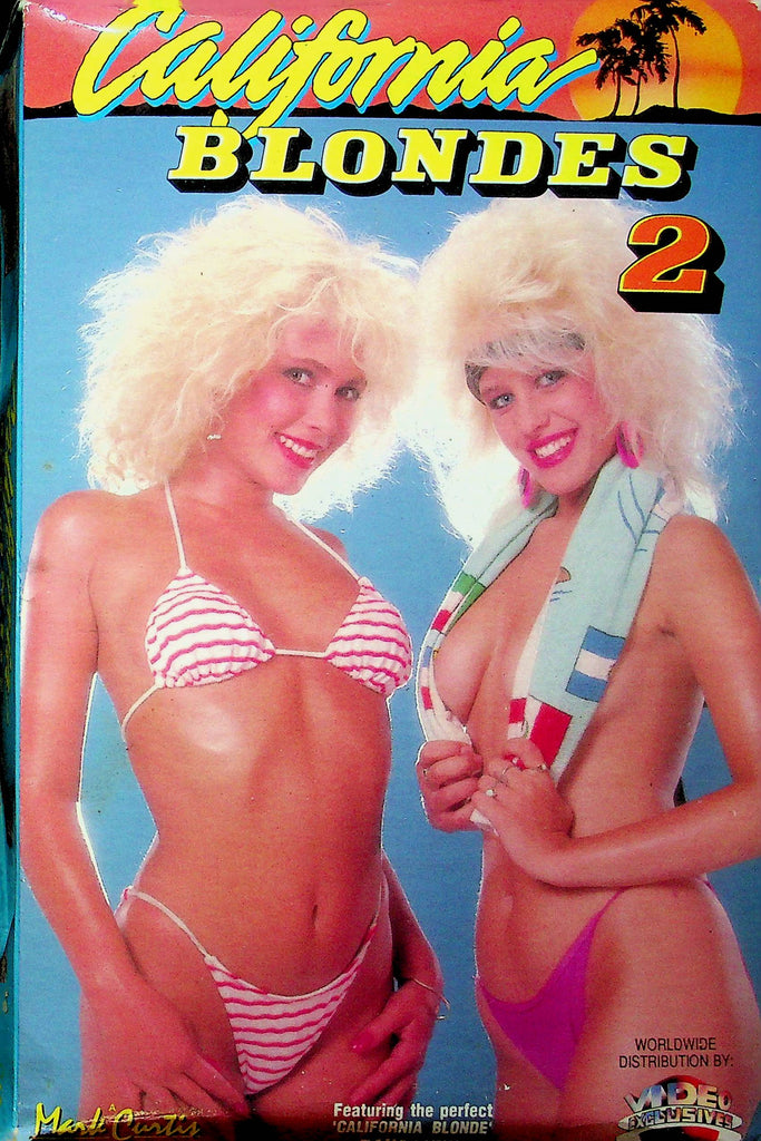 Adult VHS Movie California Blondes 2 Ft. Dana Lynn & Liza Anne & Stephanie Rage 1987 By Video Exclusives 031723RPVHS3