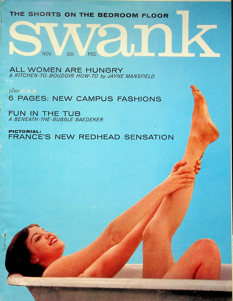 Swank Magazine Lennie Tristano & Colette November 1961 061322RP