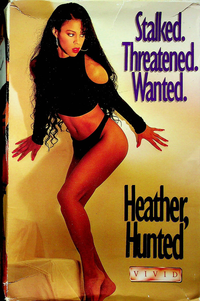 Adult VHS Movie Heather Hunted 1990 By Vivid Pictures Ft. Heather Hunter & Sonny McKay 031323RPVHS3