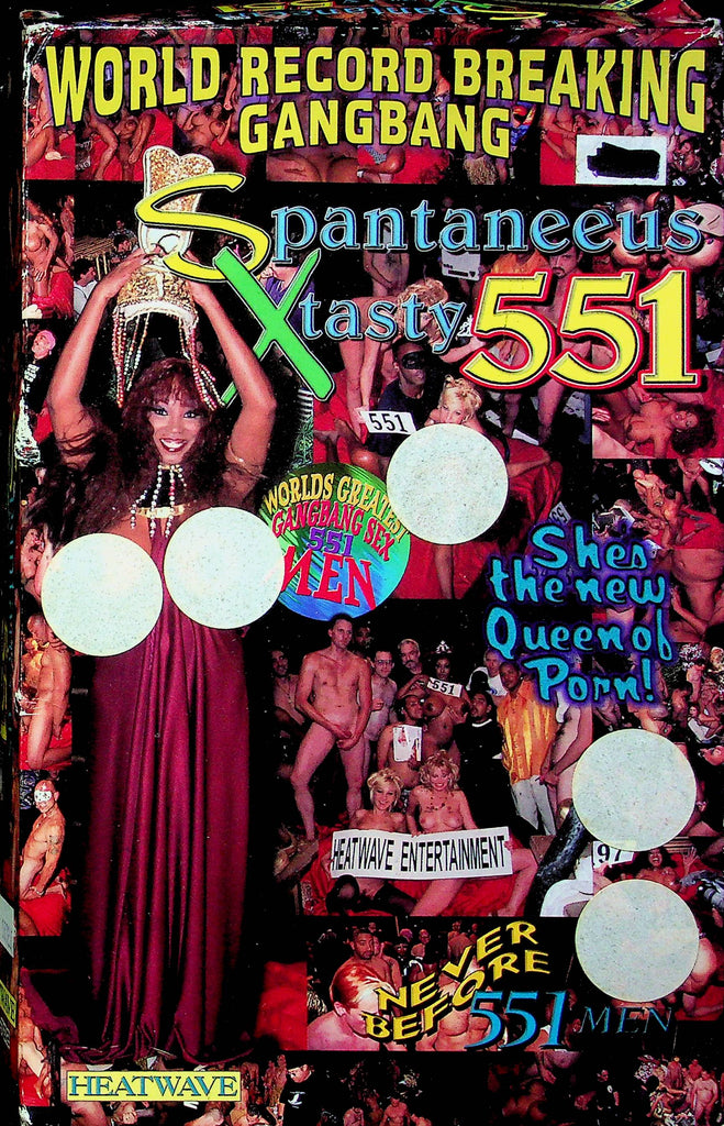 Adult VHS Movie Spantaneeus Xtasy 551 1990s By Heatwave 031023RPVHS3