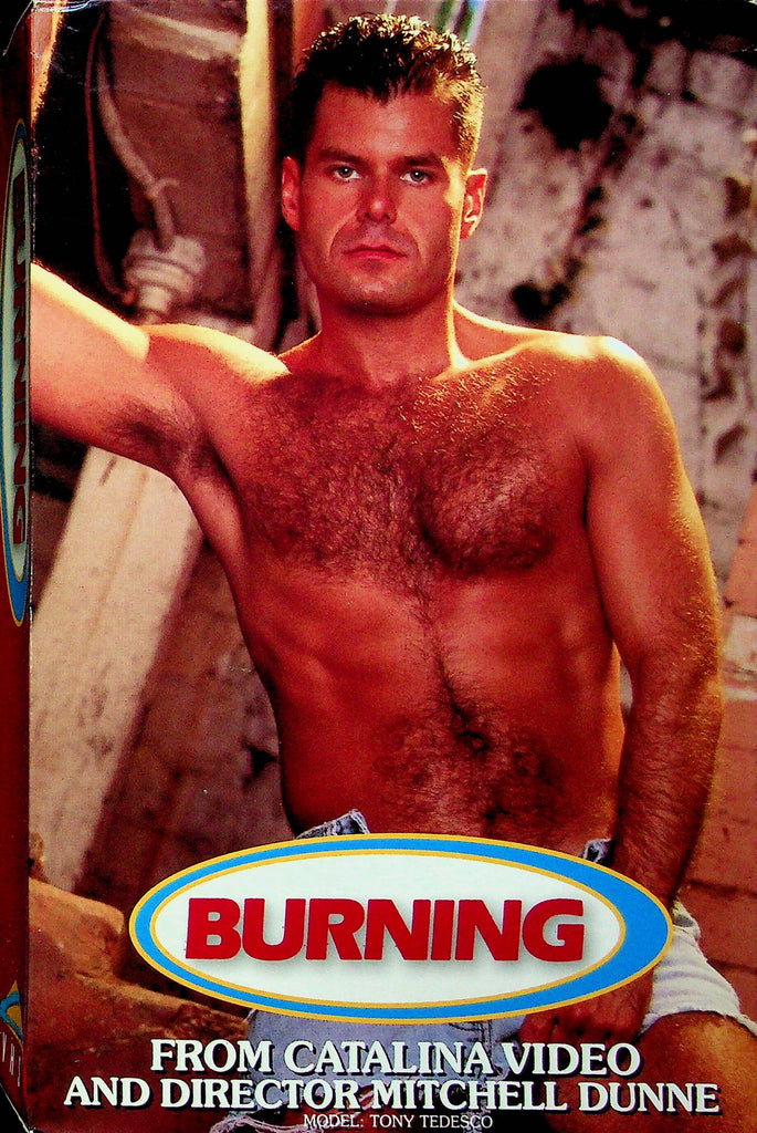Gay Adult VHS Movie Burning Ft. Tony Tedesco & Richard De Santis 1997 By Catalina Video 032323RPVHS4