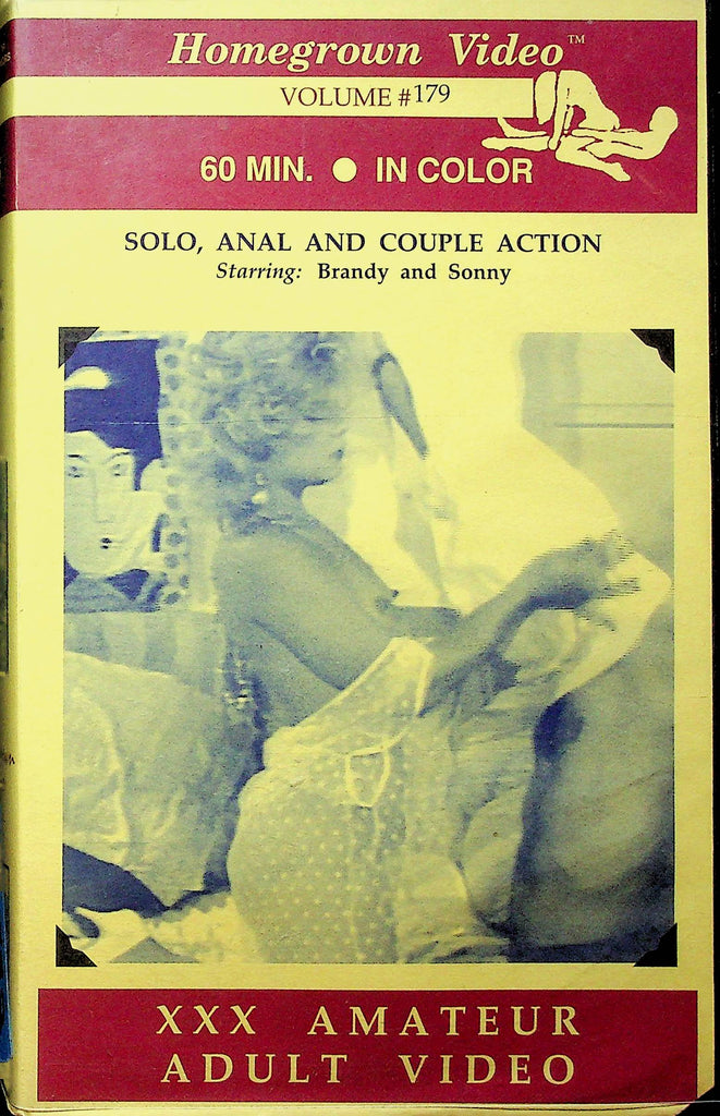 Adult VHS Movie Homegrown Video Vol.179 Solo Anal And Couples Ft. Brandy & Sonny 031323RPVHS3